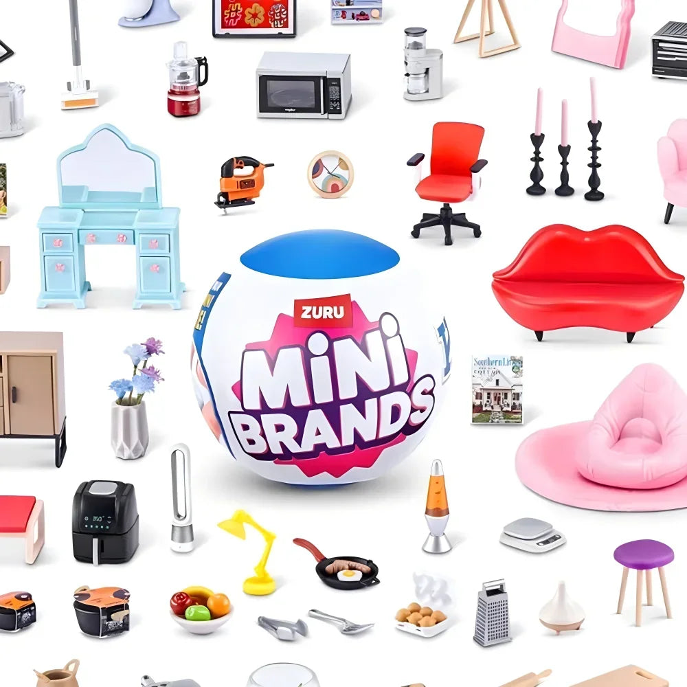 Zuru 5 Surprise Mini Brands Toys Zuru Mystery Blind Box Original Miniature Toy Surprise Blind Box Toy Gifts Cute Toys