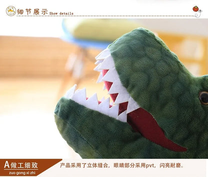 Hot 50cm-80cm Cute Simulation Dinosaur Plush Toys Stuffed Animals Plush Dinosaur Pillow Tyrannosaurus Rex Dolls Boys Girls Gifts