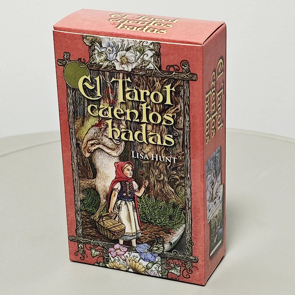 Fairy Tale Tarot 10.3*6cm Spanish Edition 78 Pcs Tarot Cards Presenting Mystical Tales From Around The World