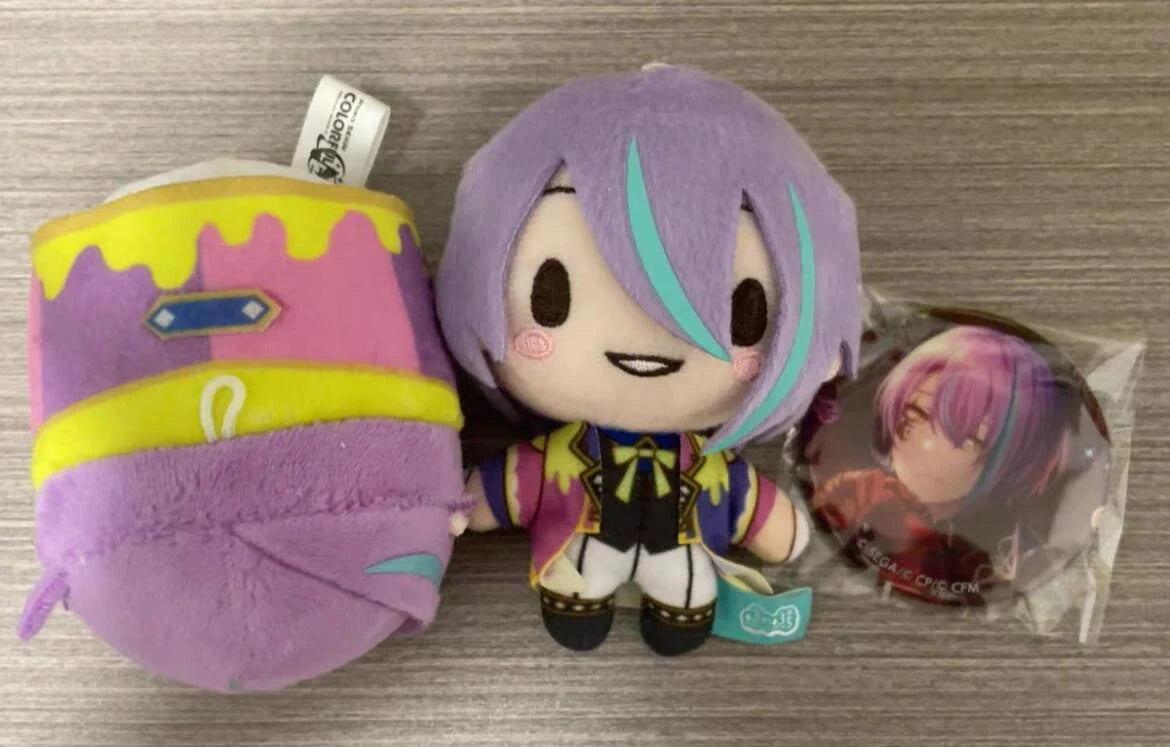 10cm Pjsk Plush Keychain Project Sekai Tenma Tsukasa Stuffed Plushies Bag Pendant Kamishiro Rui Kawaii Plush Doll Toy Gift