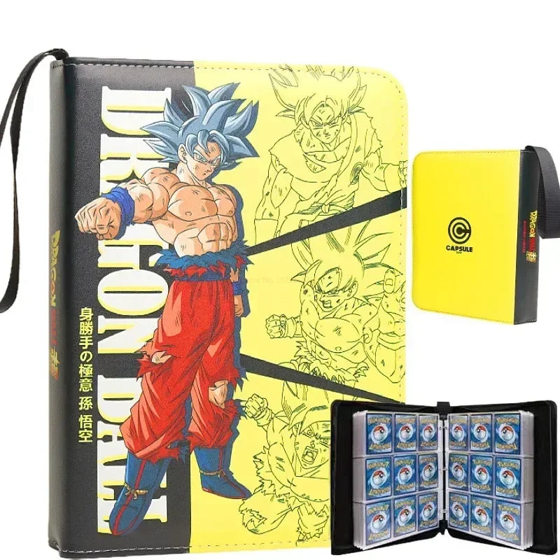 400pcs/900pcs Anime Dragon Ball Card Album Book Collection Card Storage Folder Hold Vegeta Iv Game Cards Binder Holder Kids Gift