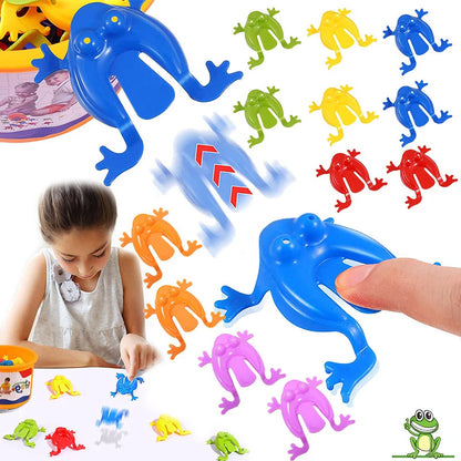 20pcs Jumping Plastic Frog Bounce Fidget Classic Toy kid Stress Relief Toy kid Birthday，Family Party Game Toy Discounts Prizes