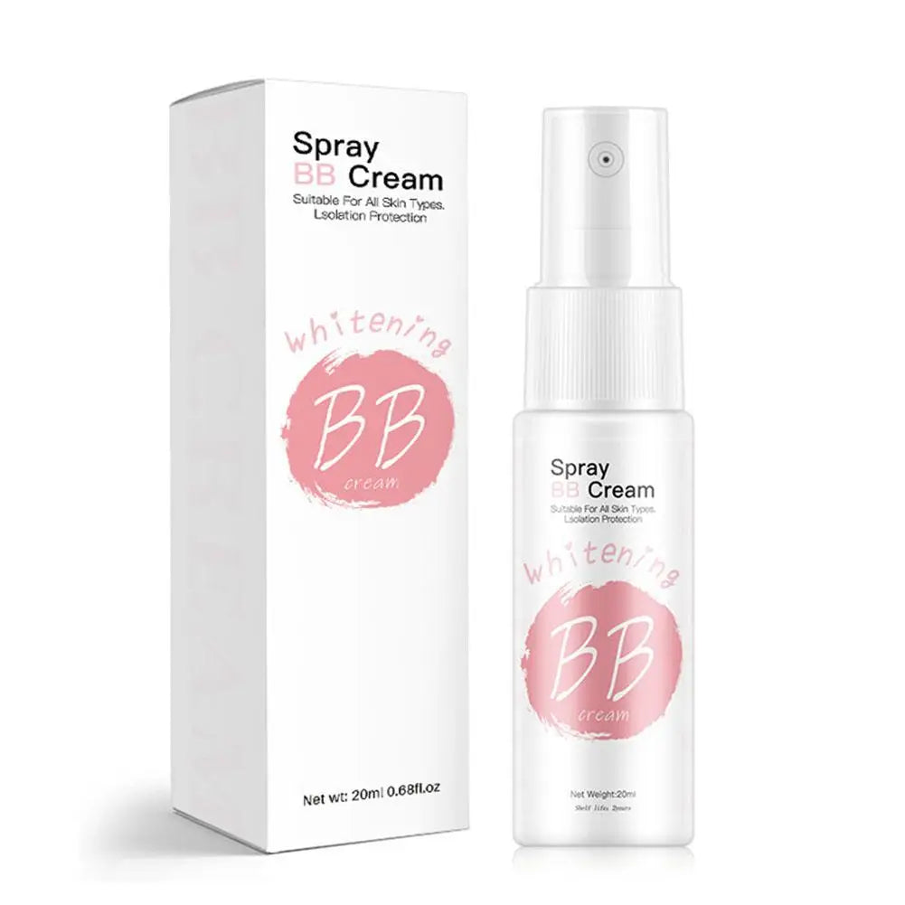 1/2/3PCS 20ml Whitening Moisturizing Base Spray BB Cream Concealer Brighten Face Beauty Skincare Foundation High Coverage Makeup