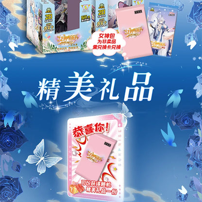 New Goddess Story Card Fufeng Chapter Colorful FlashCard Anime Character Collection Card Games Toys Child Gifts