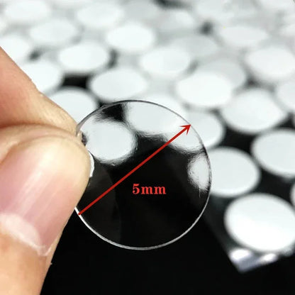 100pcs Round Double Sided Tape Adhesive Dots Fastener Strong Acrylic Sticker  for DIY Scrapbooking Craft Production Fixing Pad