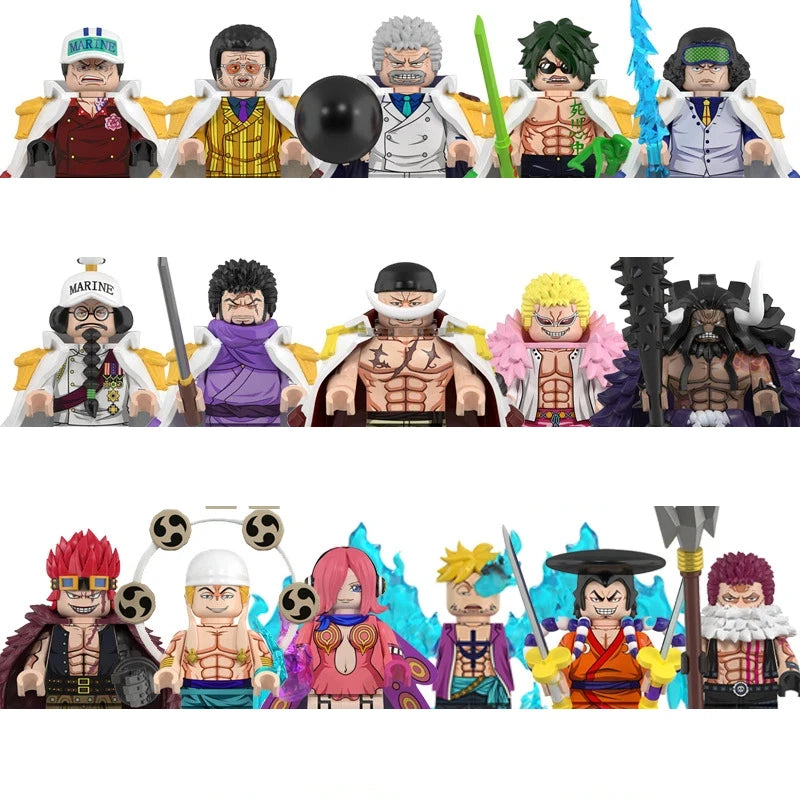 40 Style Anime One Piece WM6189 WM6188 Japanese Cartoon Series Character Figure Action Doll Model Children's Toy Gift