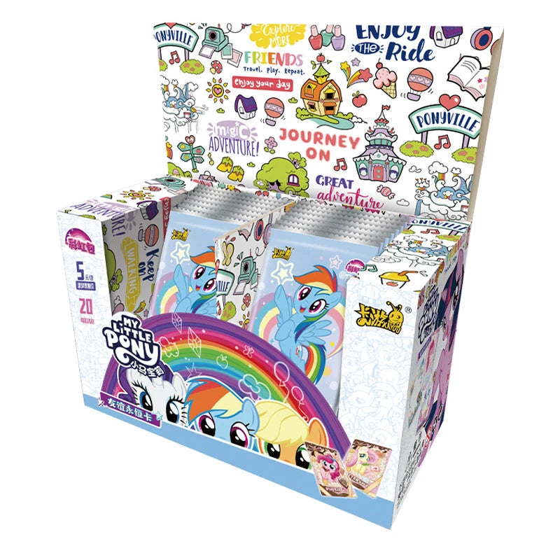 KAYOU Genuine My Little Pony Card 40th Anniversary Limited Friendship Eternal Card Rare SC SGR Cards Toy Gift Princess Card