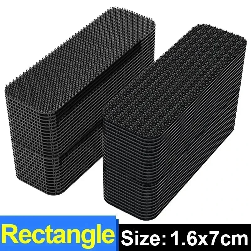 Car Carpet Pads Auto Adhesive VelcroS Tape Dashboard Pad Sewing Double-sided Fixed Stickers Fixation Patch Floor Mat DIY Arts