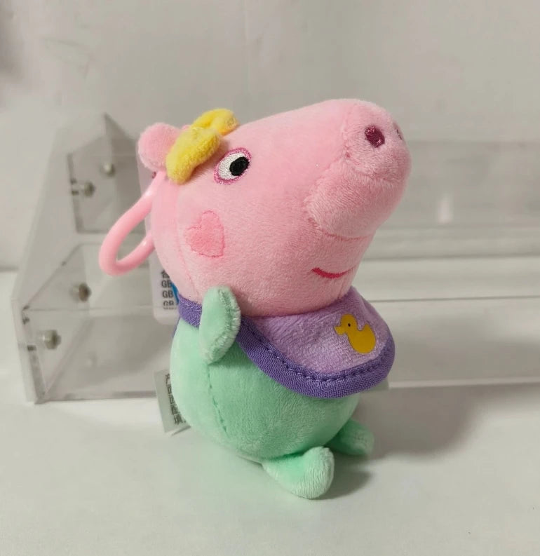 Genuine Peppa Pig Evie 12-19cm Evy Peppa George dinosaur Bear daddy mammy Boys Girls Birthday Gift Toys Christmas Doll Hot sale
