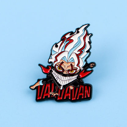 Anime Characters Enamel Brooches Badge on Backpack Lapel Pins For Clothing Fashion Jewelry Accessories Friend Gifts