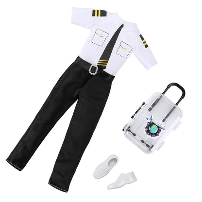Quality 1/6 Doll Clothing Casual Wear Handmade Clothes Outfit For 29CM Ken Prince Doll Accessories DIY Doll Suits Coat Decors
