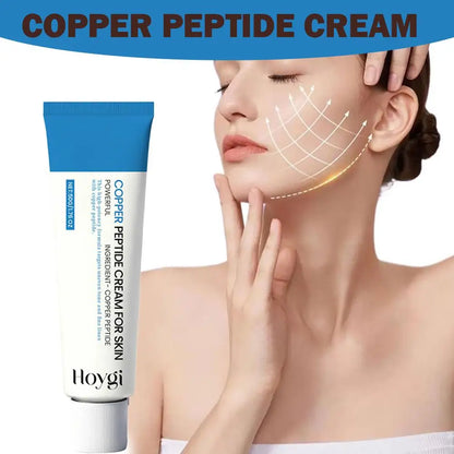 50g Copper Peptide Cream for Face, Daily Moisturizer Face Cream for Fine Lines &Wrinkle, Firming Skin Elasticity Korean Skincare