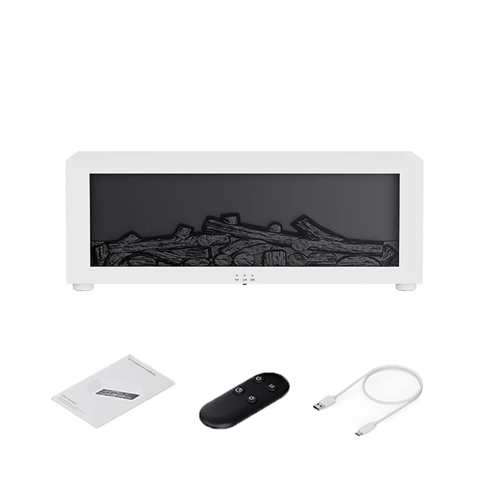 Air Humidifier Essential Oils Humidifiers Home Aroma Humidifier Flame Automatic Fragrance Diffuser With LED Light Remote Control
