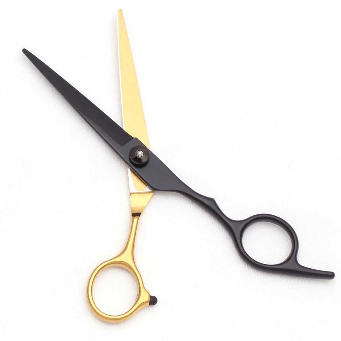 Hairdressing Scissors Black-Gold Hair Scissors Professional 6" JP Stainless Thinning Shears Haircut Scissors Barber Shop C1001