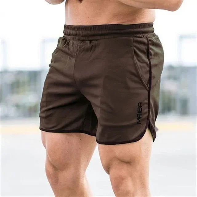Summer Sports Shorts Men Fitness Sweatpants Bodybuilding Short Pants Mens Gym Quick Dry Brand Jogging Mesh Basketball Men Shorts