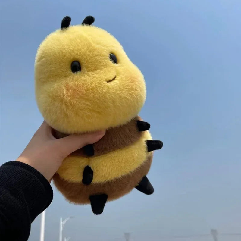 20cm Adorable Cartoon Honey Bee Plush Toy Kawaii Soft Stuffed Animals Plushies Kids Girls Boys Birthday Xmas Gifts