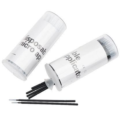 100 Pcs Disposable Spiral Handle Microbrush Mascara Wands Micro Brush Applicator Lashes Brushes Eyelash Extension Makeup Tools