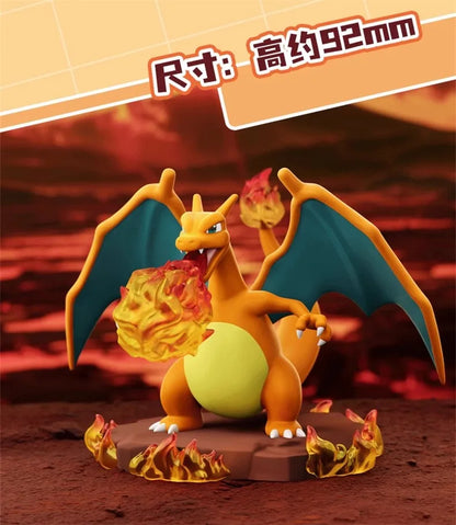 Genuine Pokemon Anime Action Figures Call Of Duty GK PVC Charizard Blastoise Arcanine Lapras Venusaur Dragonite Christmas Gift