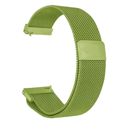 20/22mm Magnetic Milanese Strap for Samsung Galaxy Watch 7 6 5 4 40 44mm Gear S3 Stainless Steel Band for Huawei 4 GT3 Bracelet