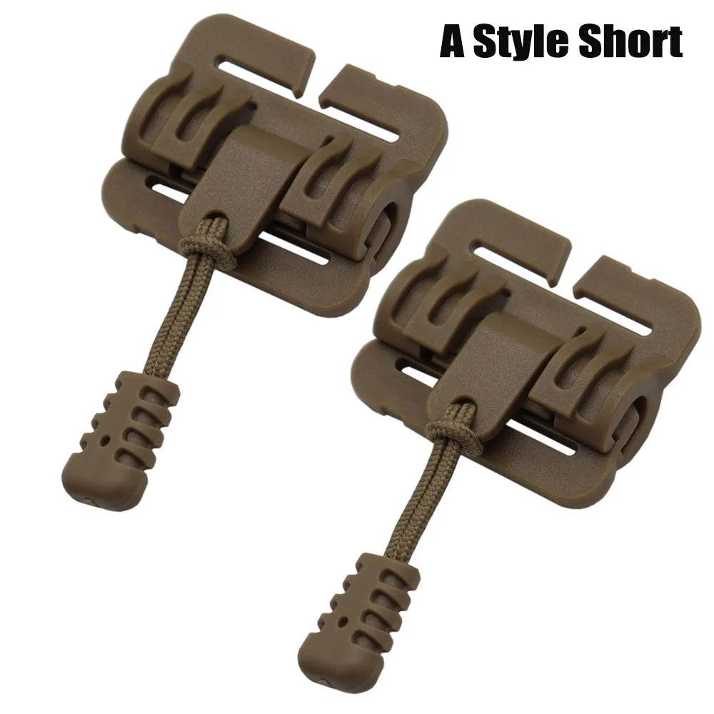 1 Pair Tactical Vest Quick Release Buckle Rapid Open Connector Shoulder Webbing Cummerbund for Hunting Vest Accessory
