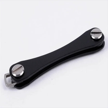 Smart key chain Mini Keychain Compact Key Decorative Holder Clip Home Storage Metal key Clip Aluminum Organizer Keychain Outdoor