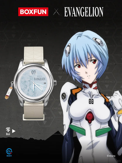 Original Boxfun Eva Evangelion The Final Mission Series Wrist Watch Blind Box Asuka Anime Peripheral Ornament Collection Gift
