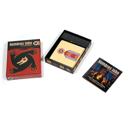 The Werewolf Cards 24 Table Game With Paper Guidebook, Puzzle Leisure Family Friend Party Board Deck,Halloween Christmas Gifts