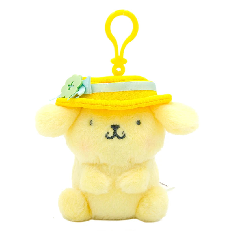 Genuine Sanrio Hangyodon Melody Kuromi Pendant Plush Toys Small Charms Sayuri Model Doll Stuffed Toys Girls Boys Birthday Gifts