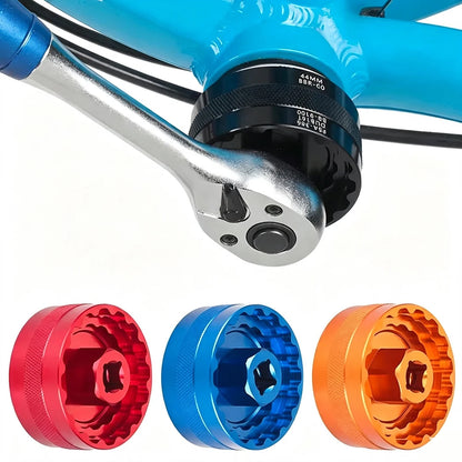 TOOPRE 5 in 1 Bottom Bracket Tool TL FC24 FC25 DUB BBR60 BB93 Mega EVO BB52 BSA30 BB386 Installation Tool Remover Repair Key Cup