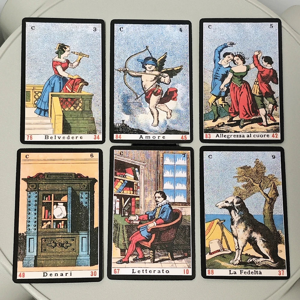 Every Day Oracle Deck 52 Pcs Oracle Sibyl Cards - 9*6cm