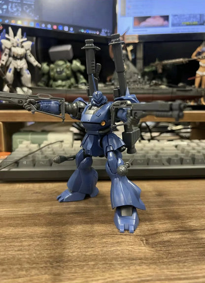 HG 1/144 Kampfer MS-18E Assembly Model Kit Action Figure Boy Puzzle Toy Gift Desktop Decoration With Water Sticker Collectible