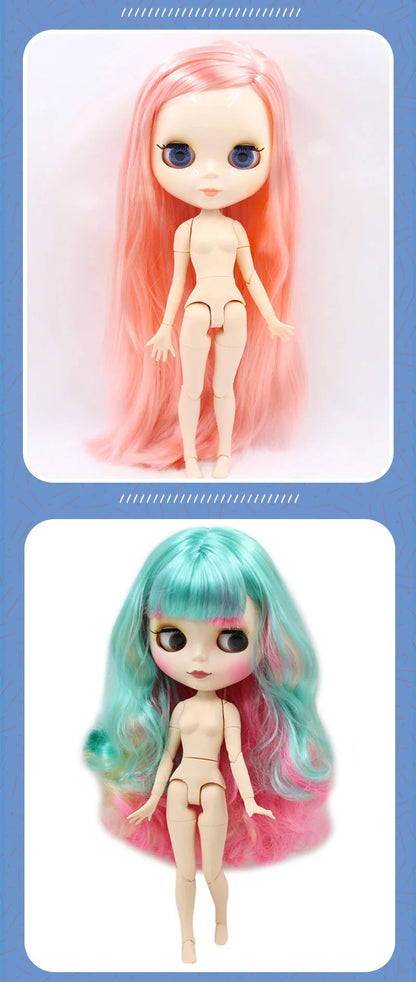 ICY DBS Blyth doll Suitable DIY Change 1/6 BJD Toy special price OB24 ball joint body anime girl