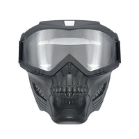 Skull Black Clear