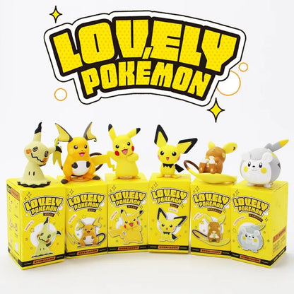 Hot Pokemon Anime Figures Kawaii Pikachu Pichu Togedemaru Alola Region Raichu Mimikyu Toys Model Collect Dolls Gift For Kids Boy