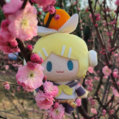 15cm Hatsune Miku Plush Stuffed Toy Kagamine Len Rin Kawaii Figure Plush Doll Collection Model Ornament Toys For Kid Gifts