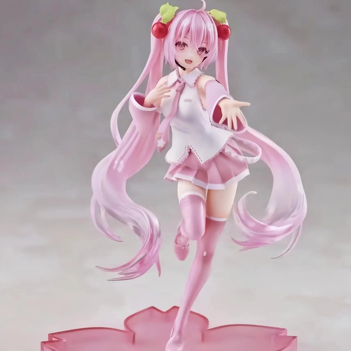 Hatsune Miku Sakura Miku Anime Model Toy Kawayi Pink Sakura Series Doll Collection Action Figure PVC