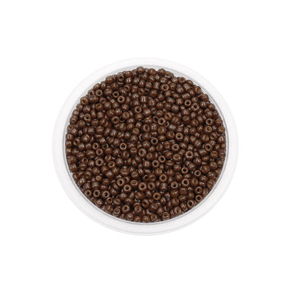 300/600Pcs 3/4mm Charm Glass Beads Czech Seed Beads Small Round Loose Beads for DIY Jewelry Making Earrings Bracelet Wholesale