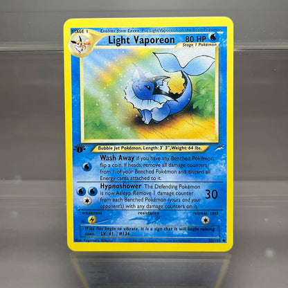 Neo Destiny Charizard PTCG Single Collection Card 1st Edition 1996 Tyranitar Gengar Card PKM Proxy Cards Toys Gifts