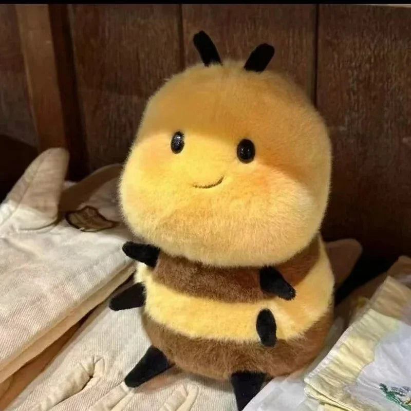 20cm Adorable Cartoon Honey Bee Plush Toy Kawaii Soft Stuffed Animals Plushies Kids Girls Boys Birthday Xmas Gifts