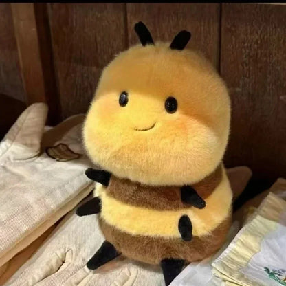 20cm Adorable Cartoon Honey Bee Plush Toy Kawaii Soft Stuffed Animals Plushies Kids Girls Boys Birthday Xmas Gifts