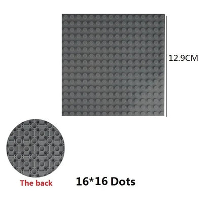 Classic Base Plates Plastic Bricks Double-sided 16*32 32X32 Dots City Blocks Baseplate DIY Parts Board Toys Kids Gift