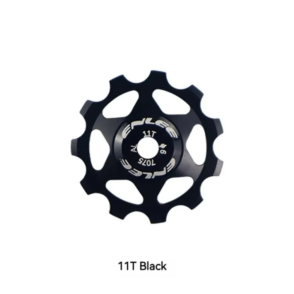 Five Colours Bike Aluminum Alloy Guide Wheel Pulley Rear Derailleur 11T 13T Guide MTB Ceramic Bearing Jockey Wheel For 4/5/6MM