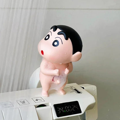 Crayon Shin-chan Elephant Bath Toy - Posable Kawaii Action Figure for Kids, Cute Collectible Doll Gifts sale