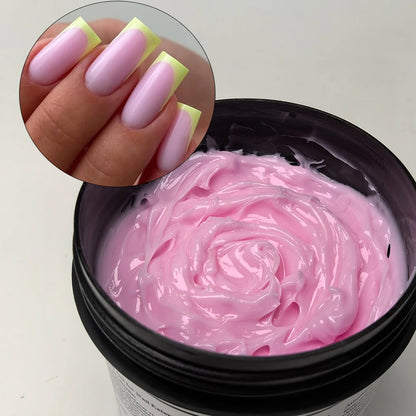 Jillnails 100g Natural Jelly Gel Builder Nails Extension Clear Nail Sculpt Rubber Cream Gel