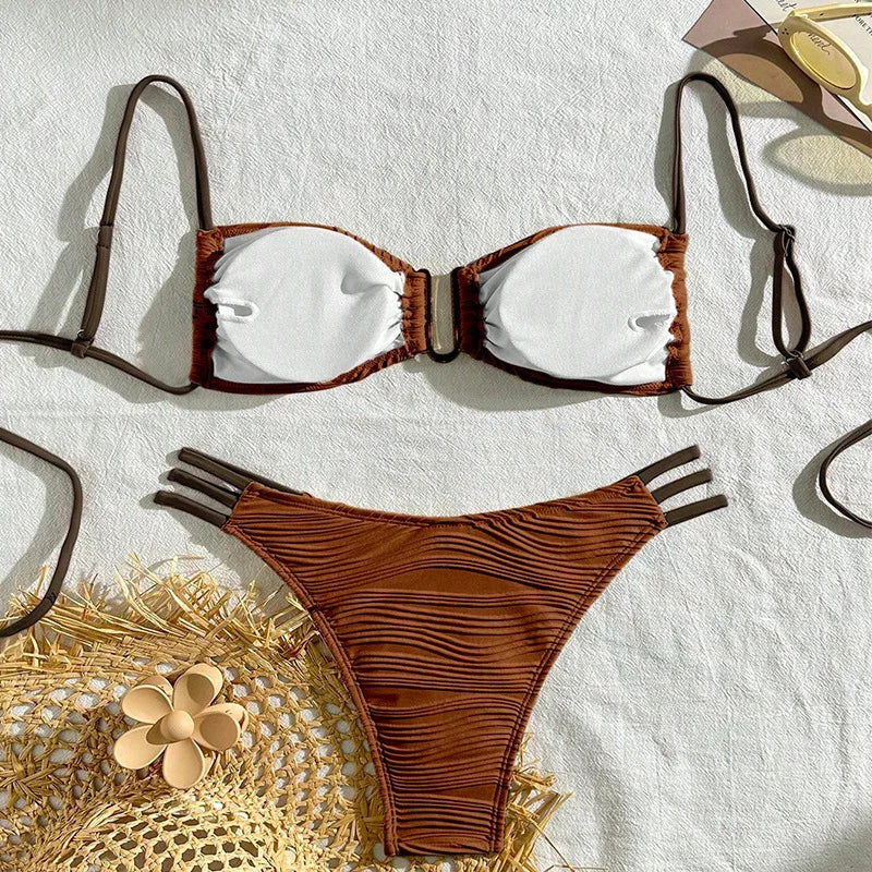 Sexy Bikinis 2026 Women's Swimwear Female Swimsuit For Swimming Wear Bathing Suits Brazilian Bikini Set Beachwear Pool Bather