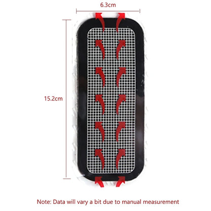 Electrode Gel Pads Sheet Pads for Tens Machine Body Slimming Massager  for Arm Abdominal Abs Toner Massage Replacement