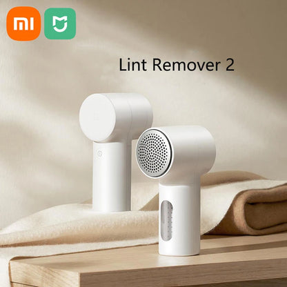 2025 New Mijia Lint Remover 2 Clothes Rechargeable Fuzz Pellet Fabric Shaver Trimmer Machine Hair Balls Removers Portable
