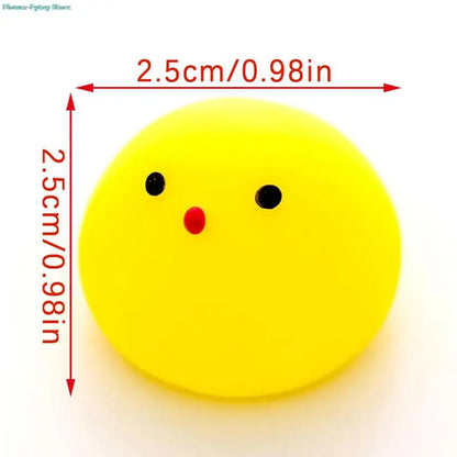 Stress Pressure Relief Relax Novelty Fun Gifts Vent Gag Toy Funny Squeeze Heart Shaped Ball Soft Foam Anti Stress Ball Toys 1Pcs