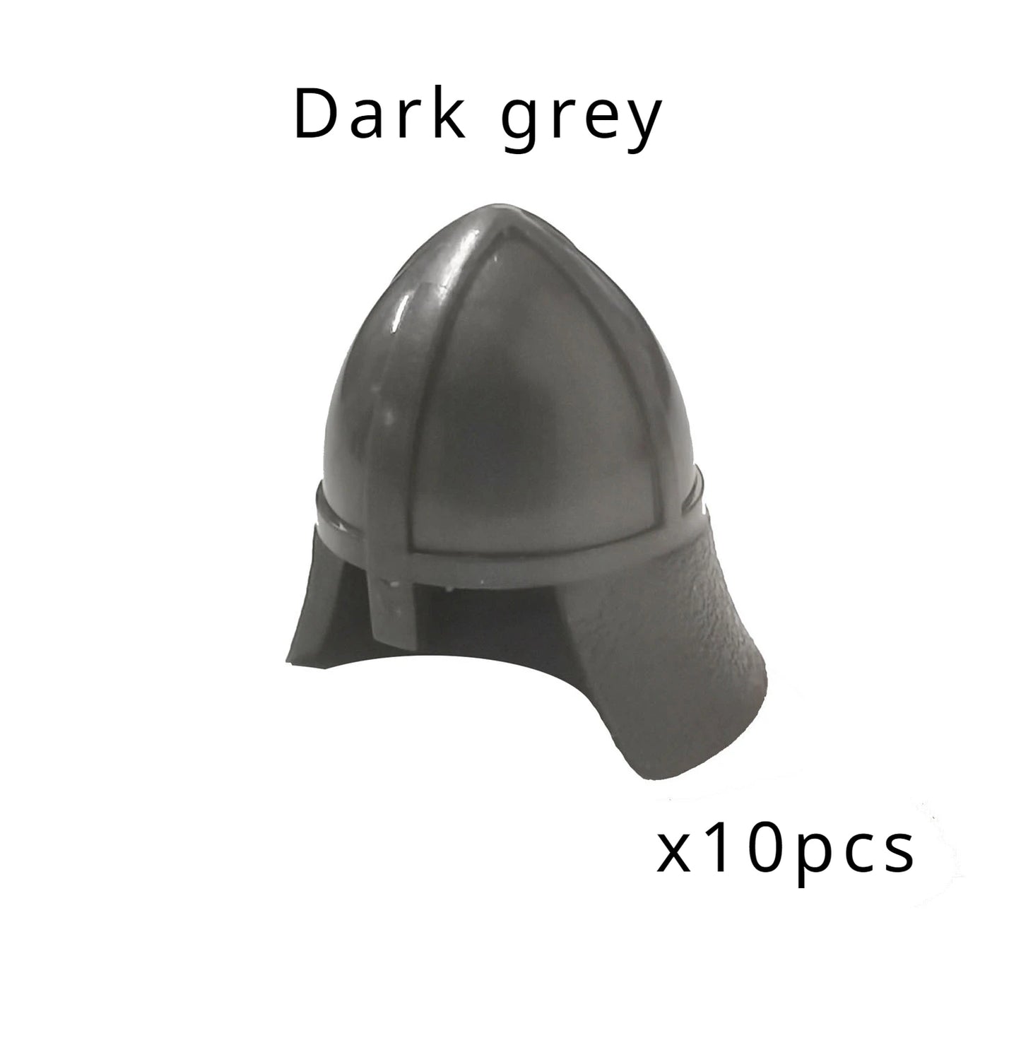 Viking Pirate Age Bullhorn Hat Medieval Knight Roman Warrior Soldier Helmet Action Figures Building Blocks Toys For Children