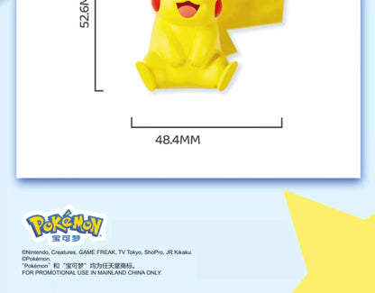 Genuine Pokemon Keychain Pikachu Gengar Sylveon Sprigatito Quaxly Fuecoco Anime Action Figure Toy Keyring Fragrance Pendant Gift